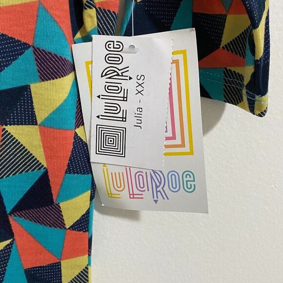 NWT Lula Roe Julia Womens Dress Size XXS - Picture 4 of 4